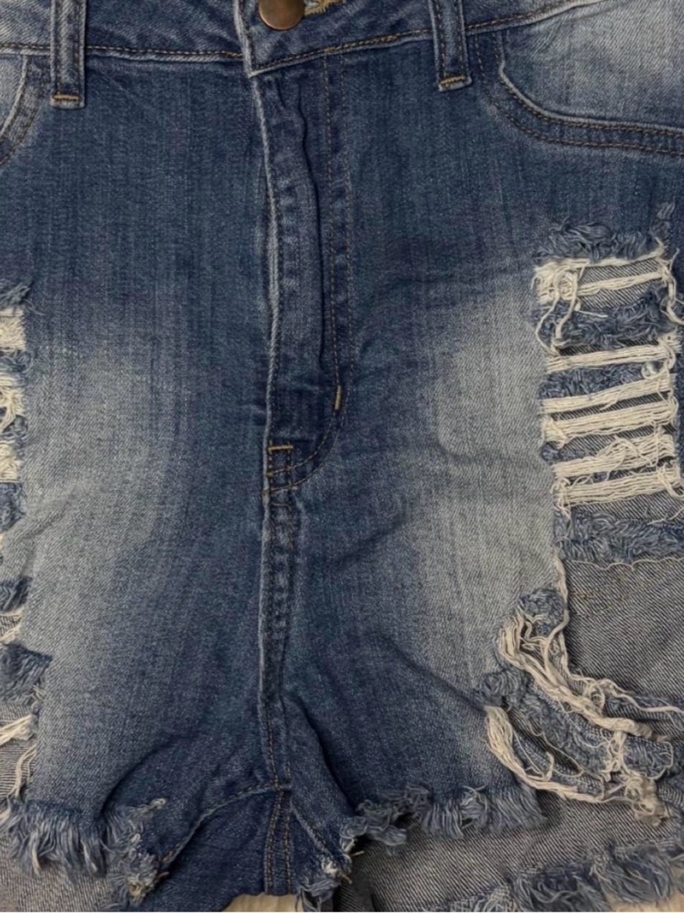 Women’s Blue Denim shorts